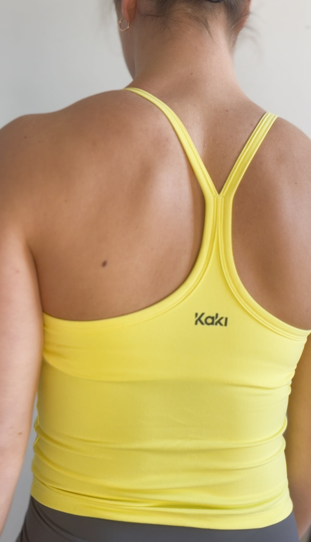 Kaki Y Back Tank
