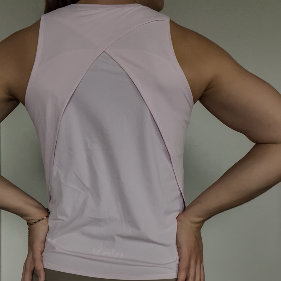 Criss Cross Tank - Pink
