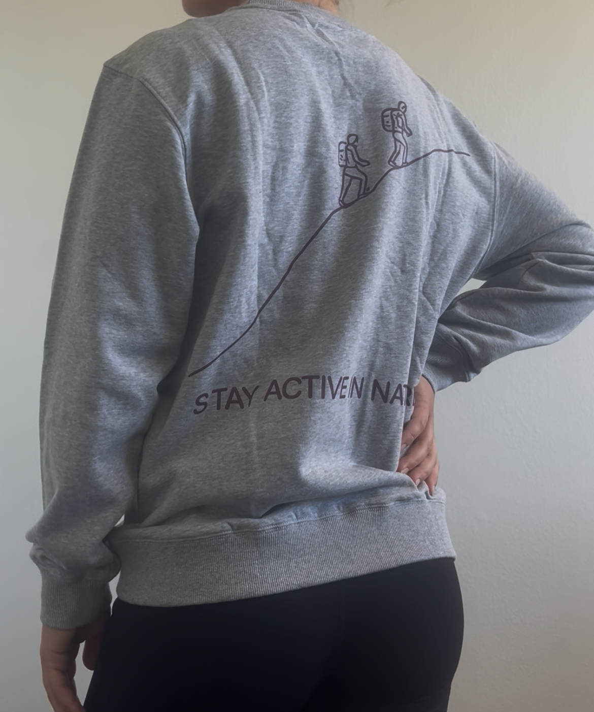 Unisex SAIN Crew - Marle Grey