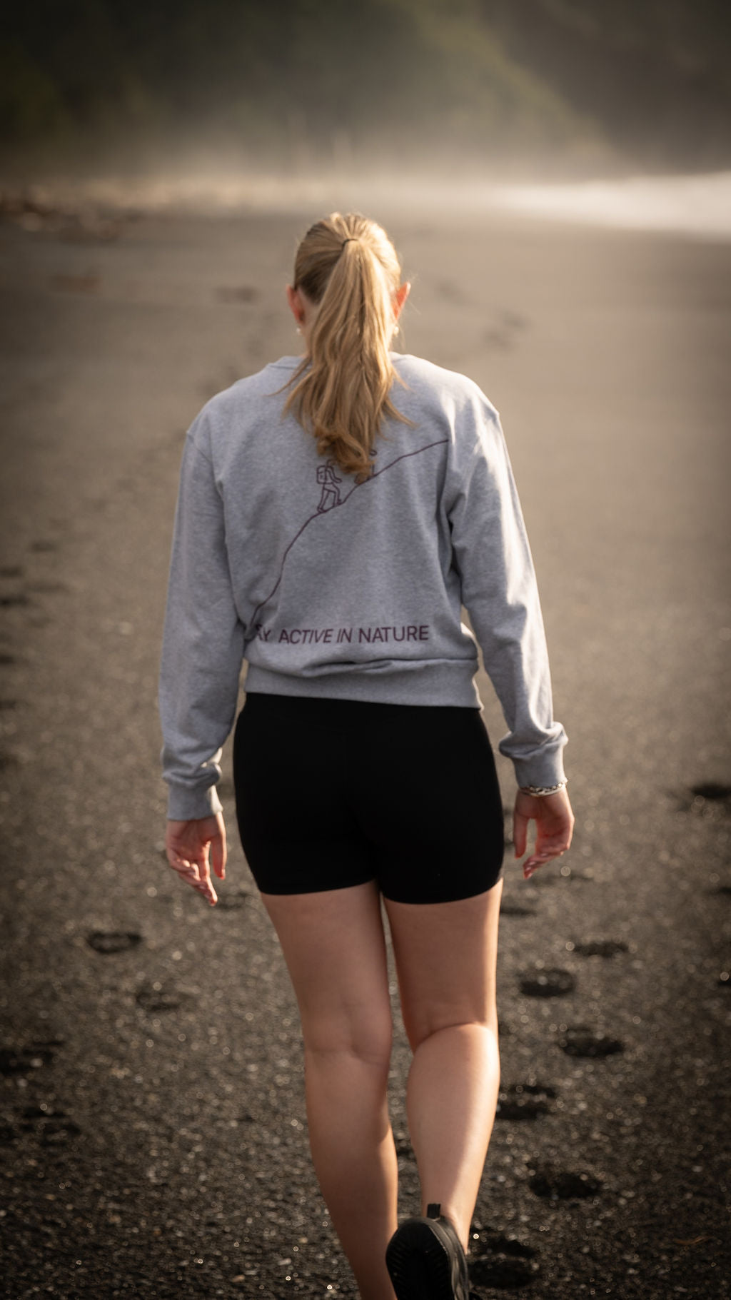 Unisex SAIN Crew - Marle Grey