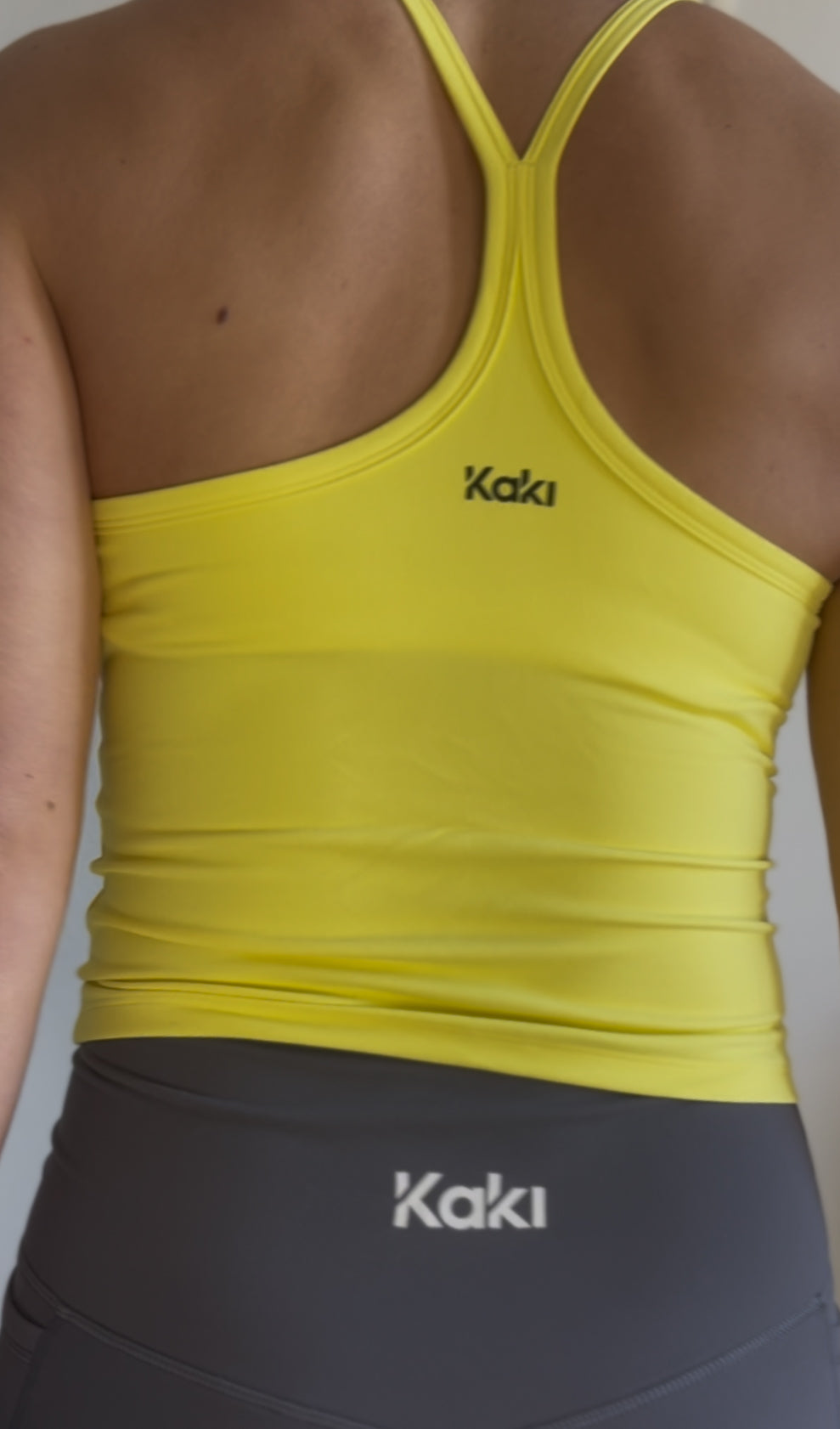 Kaki Y Back Tank