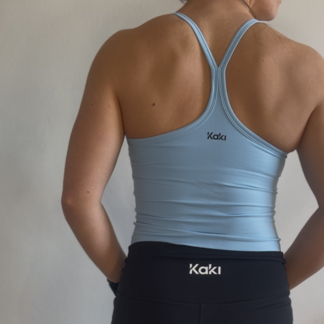 Y-Back Tank - Blue