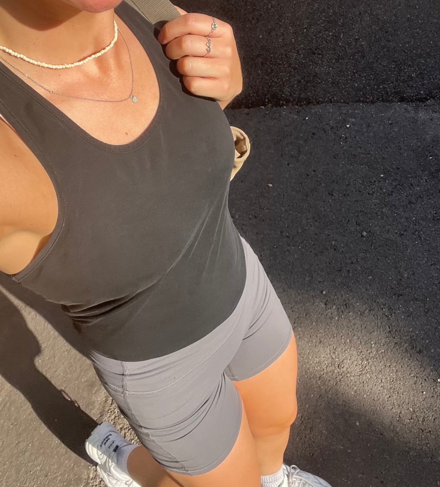 Kaki Basic Singlet