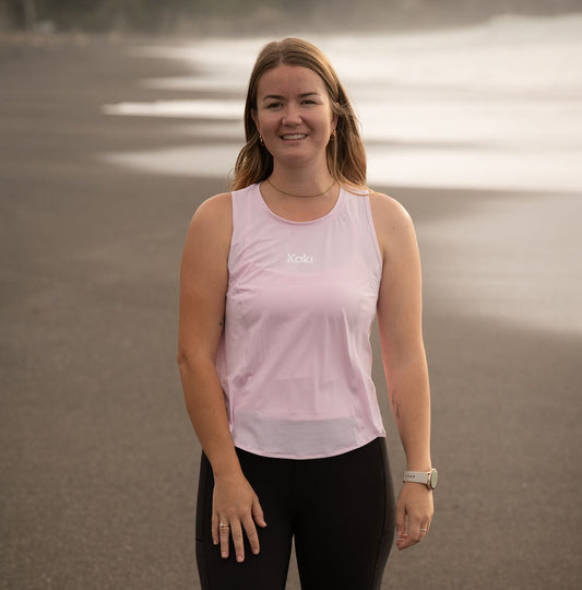 Criss Cross Tank - Pink