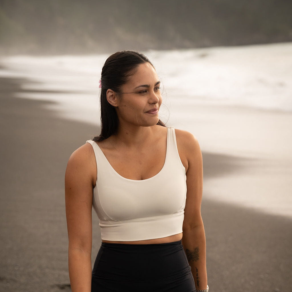 Contour Bra - Pepper White