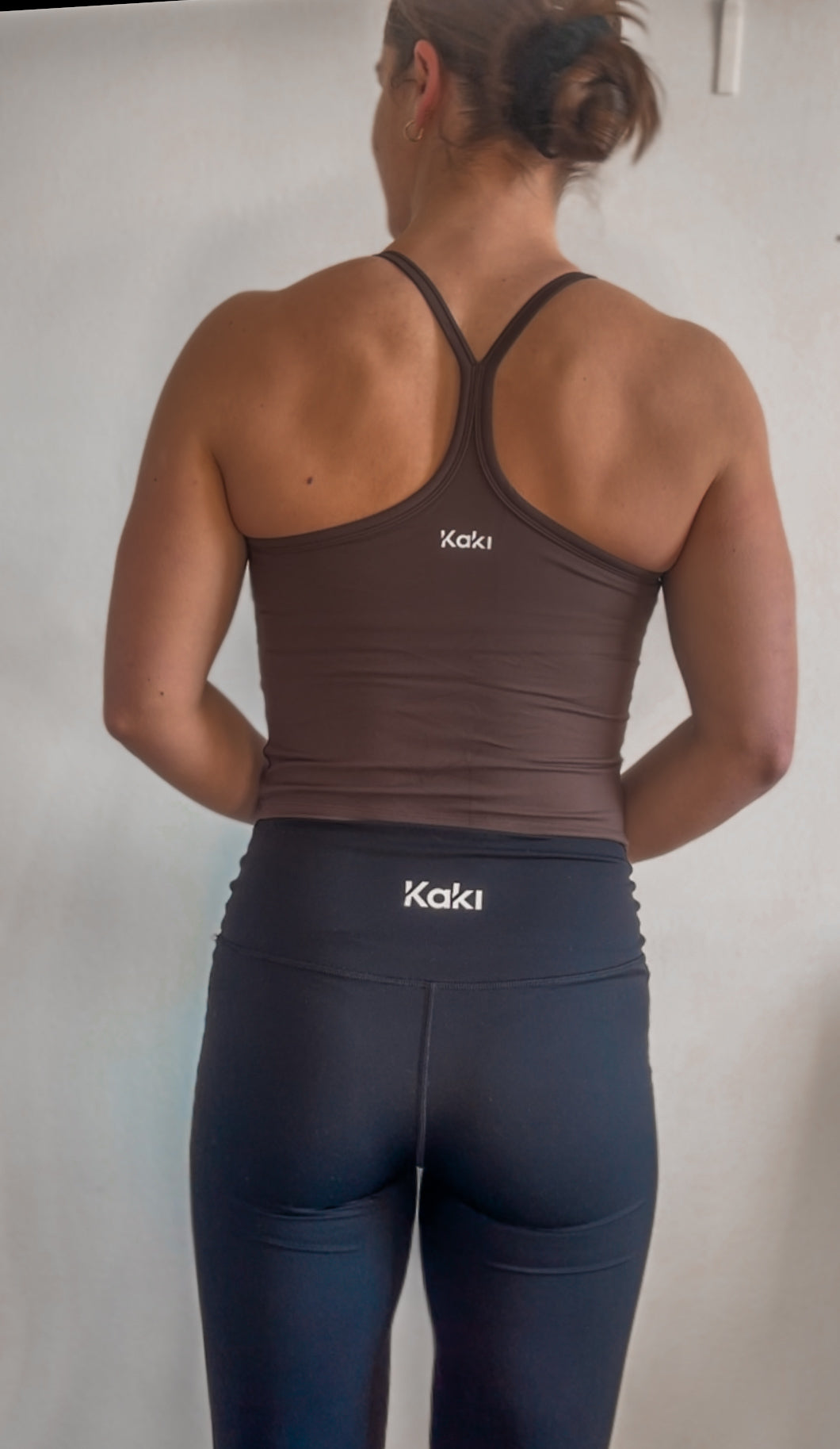 Kaki Y Back Tank