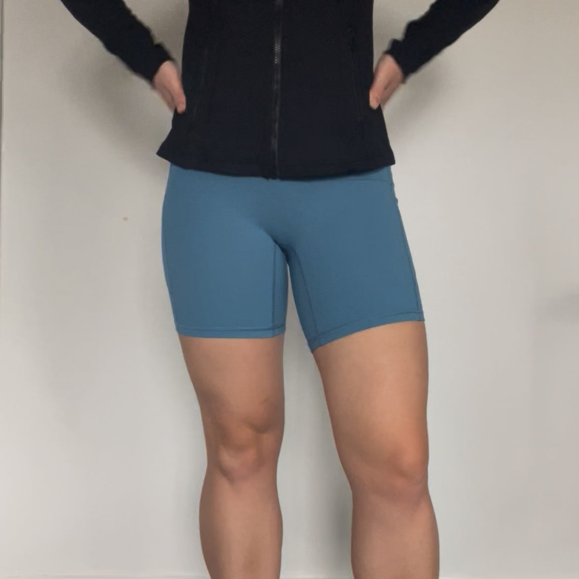 Run Shorts - Dusty Blue