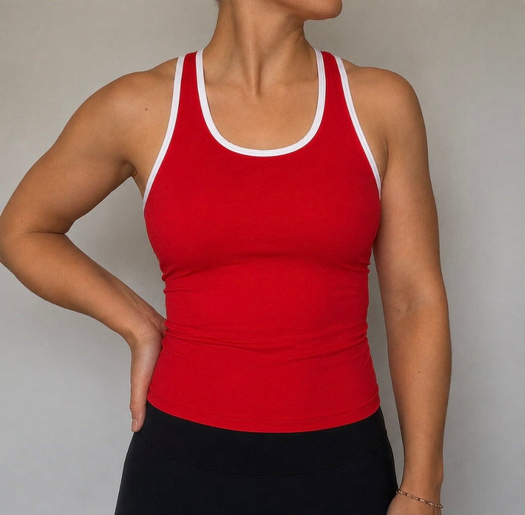 LIMITED EDITION Candy Singlet - Red