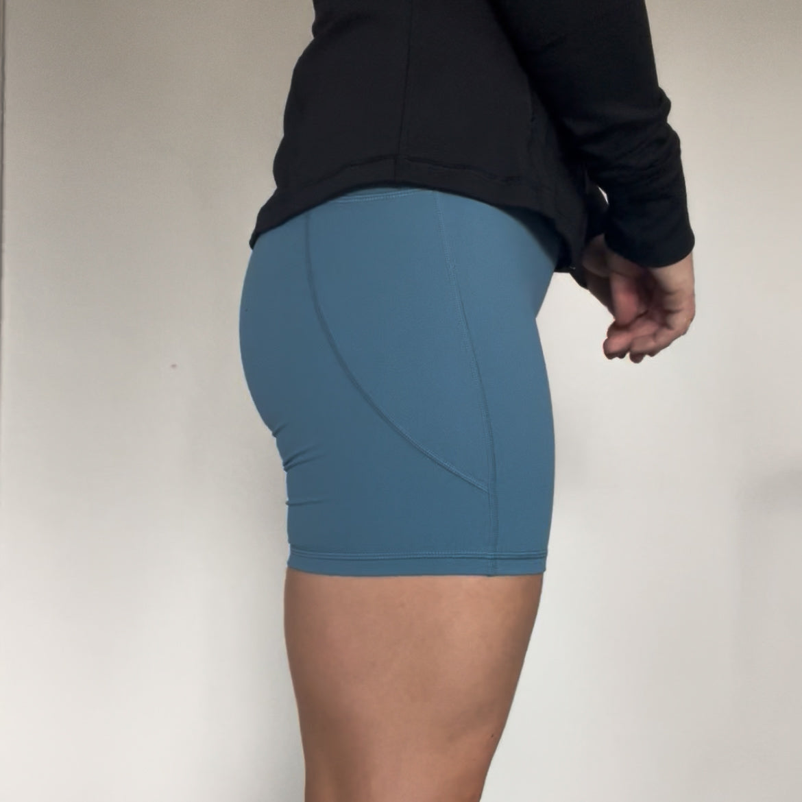 Run Shorts - Dusty Blue
