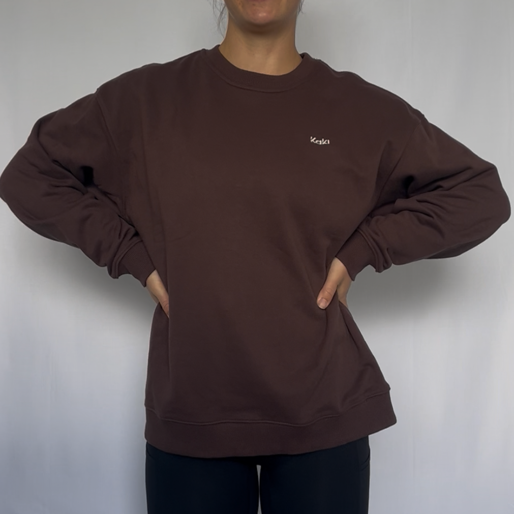 Unisex SAIN Crew - Brown