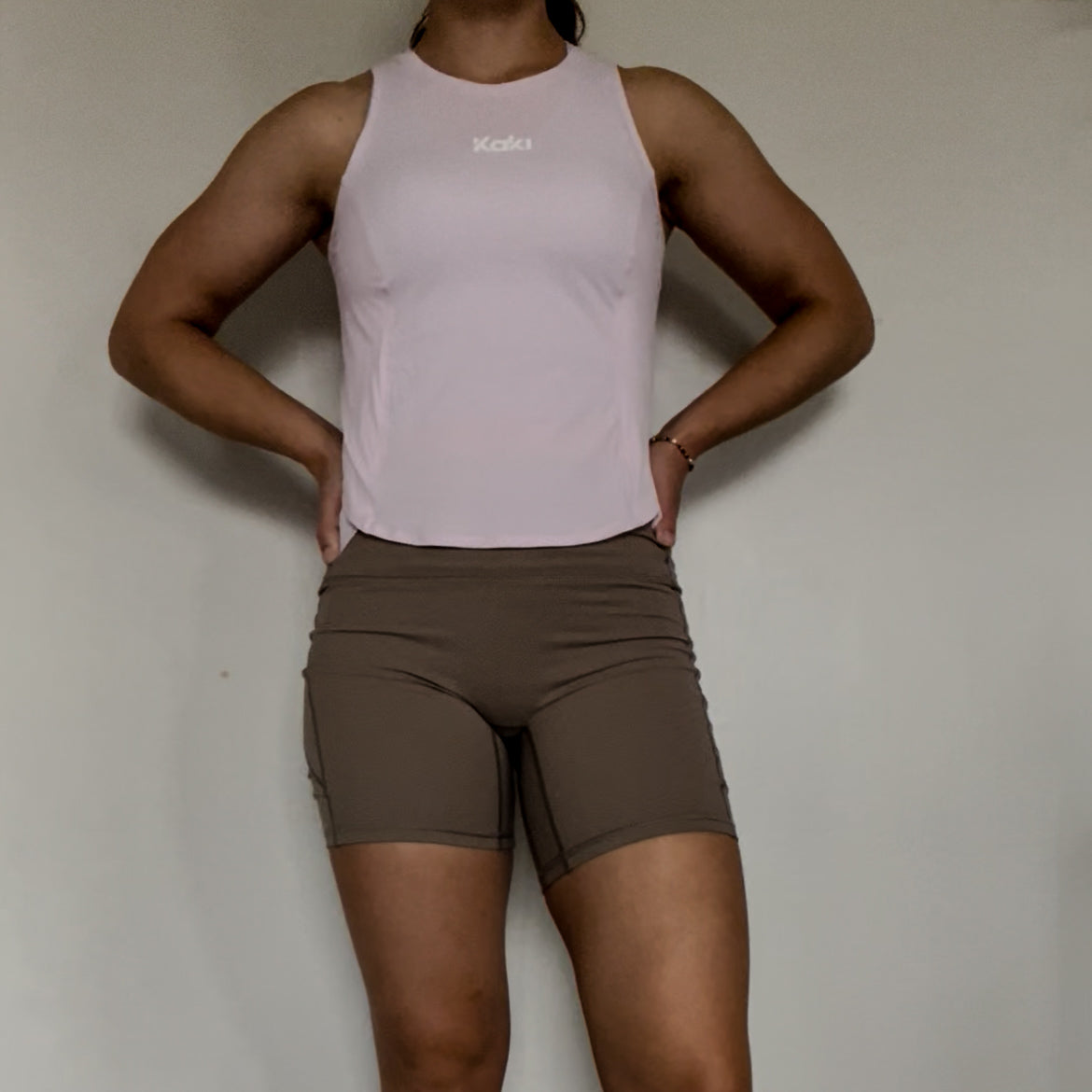 Criss Cross Tank - Pink