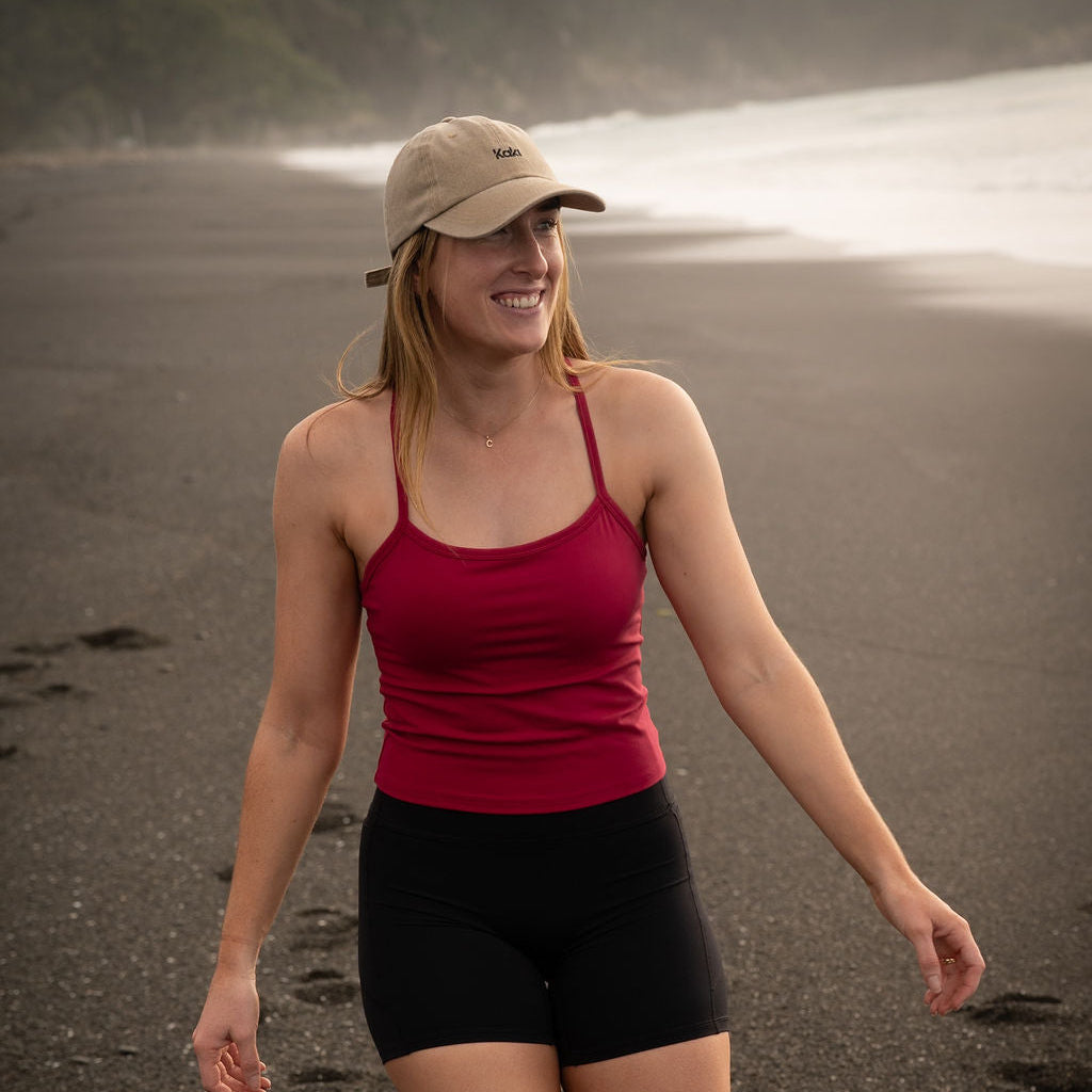 Y-Back Tank - Magenta