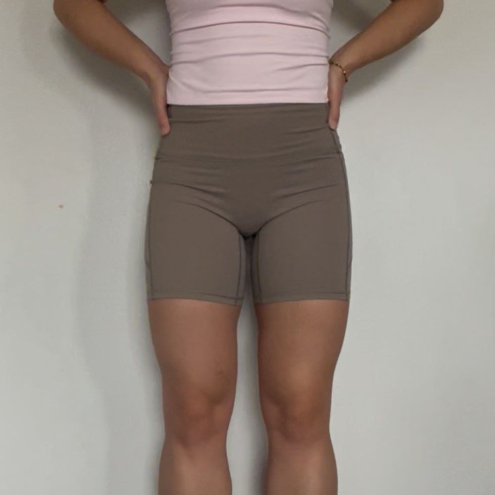 LIMITED EDITION Run Shorts - Warm Stone