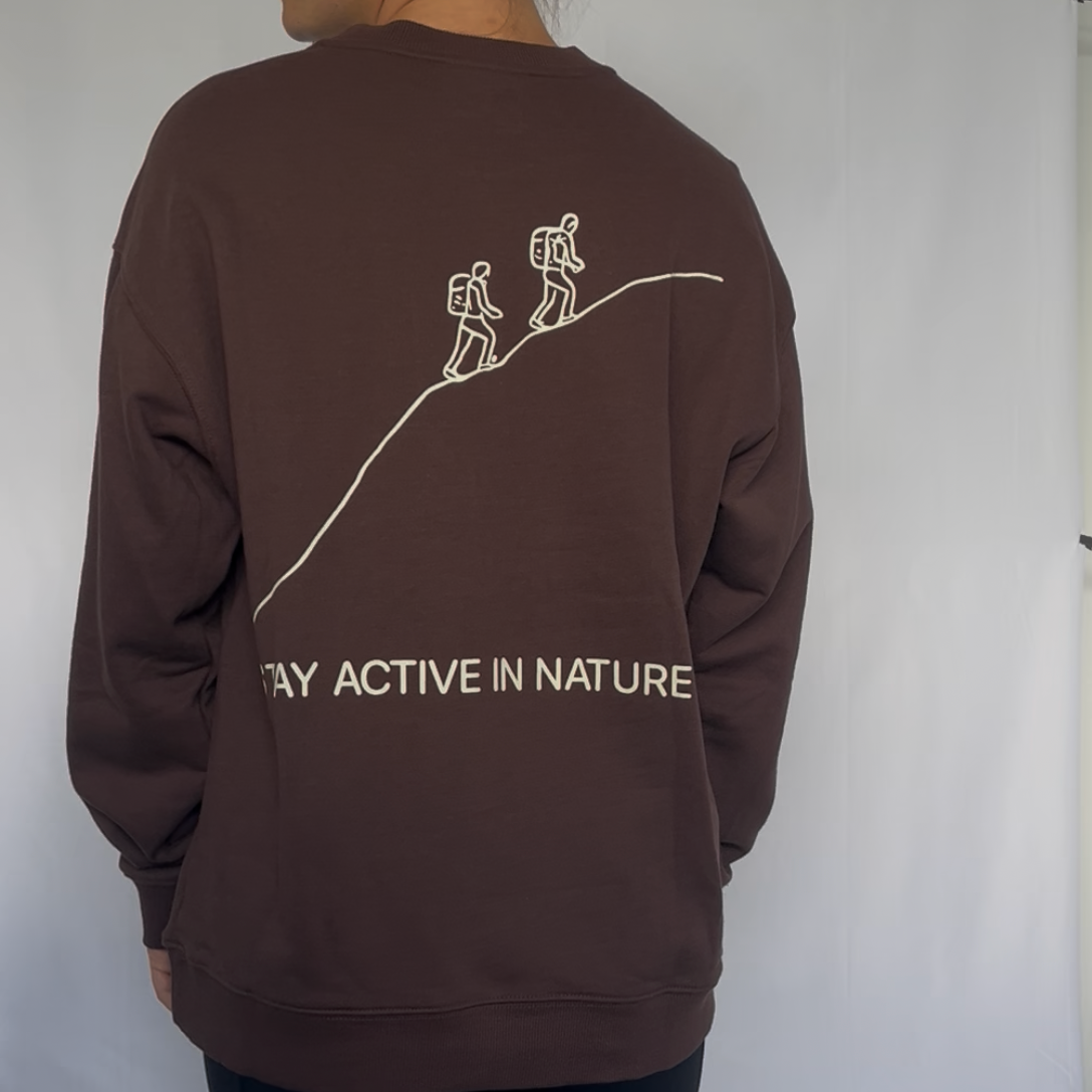 Unisex SAIN Crew - Brown