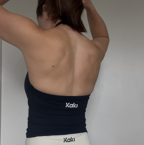 Kaki Halter - Black