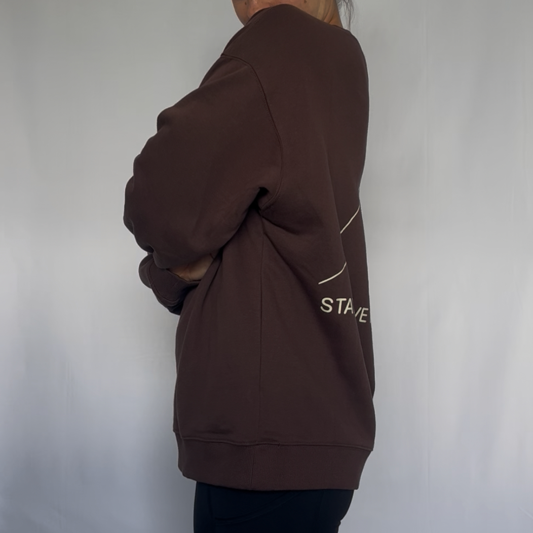Unisex SAIN Crew - Brown
