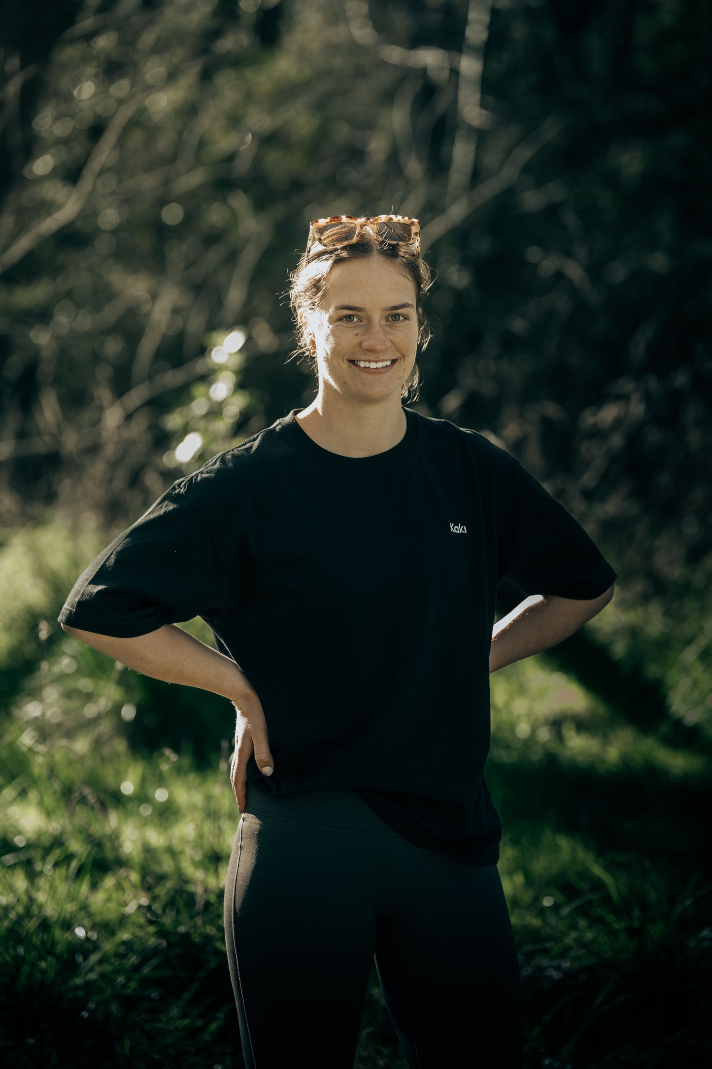 Mini Kaki Logo Tee