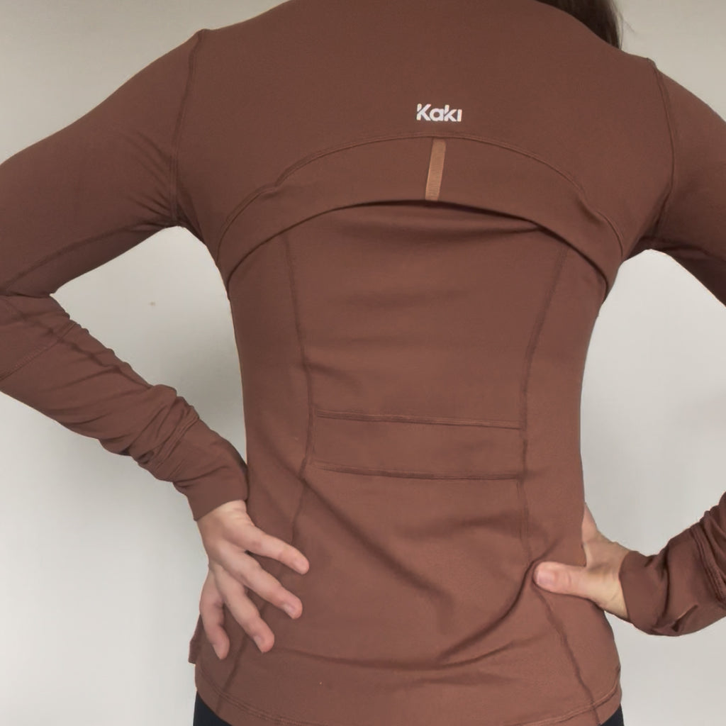 Yoga Jacket - Cocoa