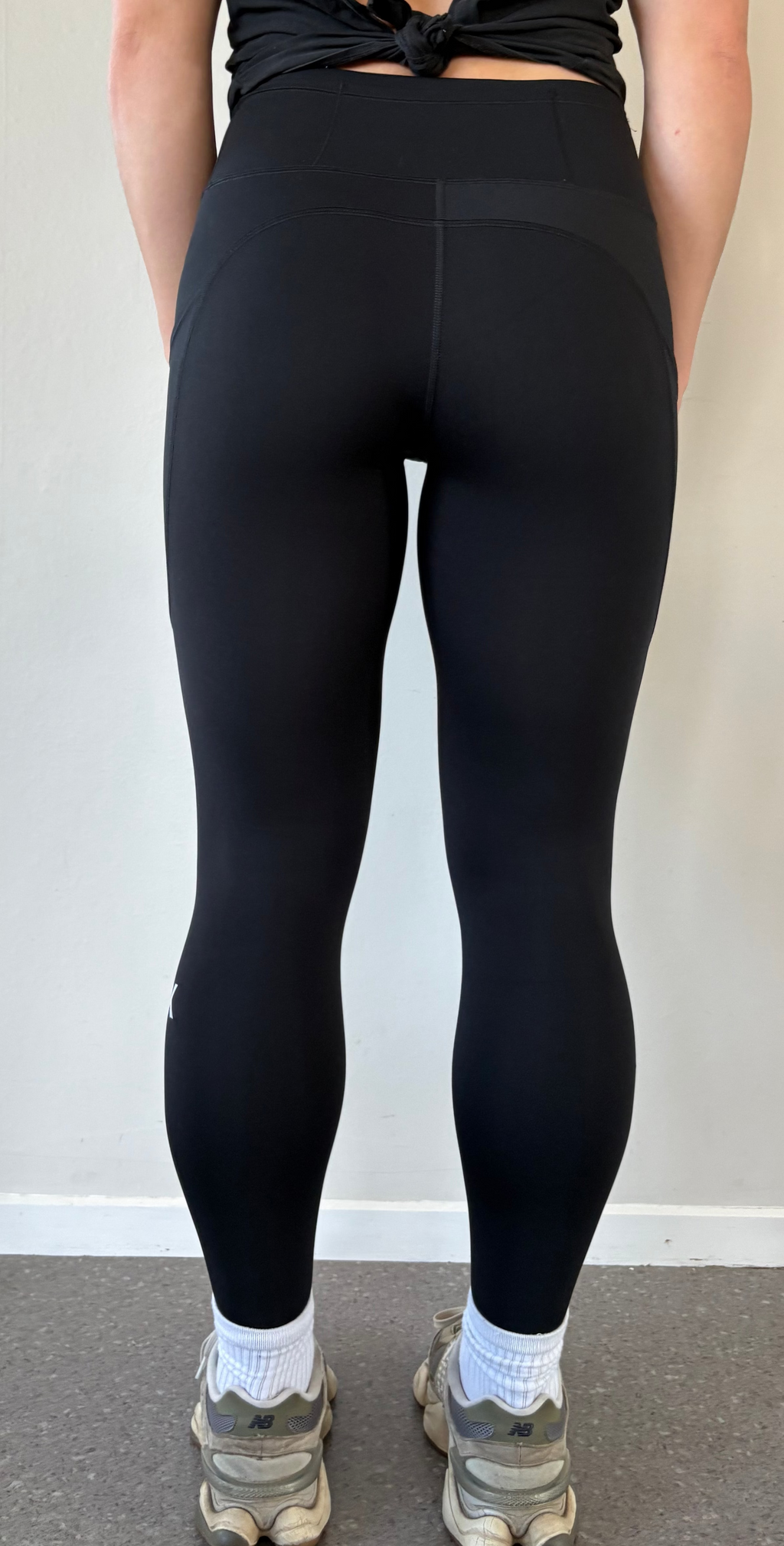 NEW K Reflective Tights - Black