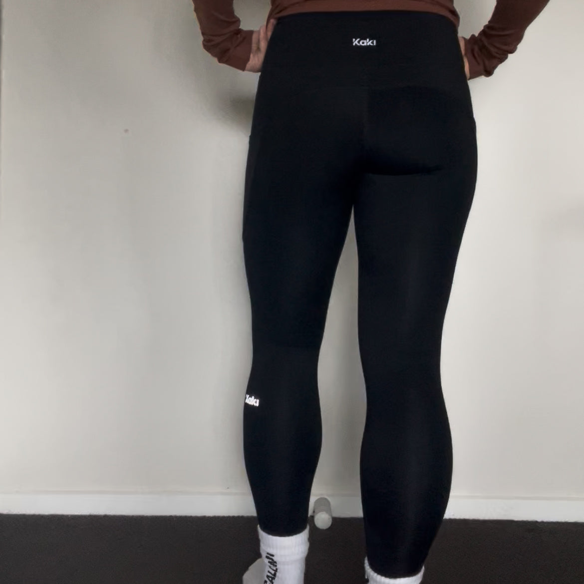 NEW K Reflective Tights - Black