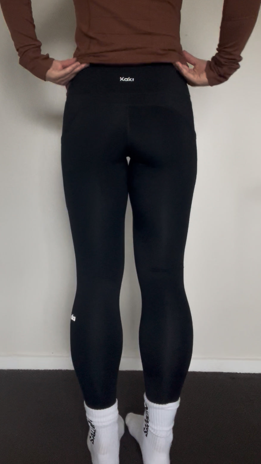 NEW K Reflective Tights - Black