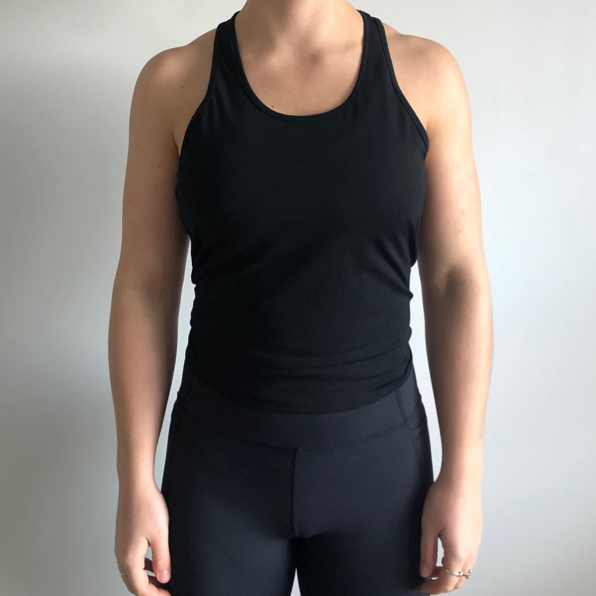 Tie Singlet - Black
