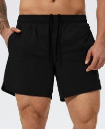 Men's Lined Shorts - Black