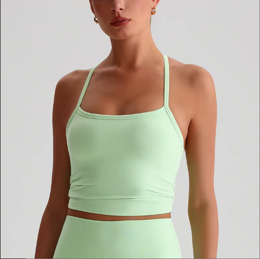 Y-Back Tank - Mint Green